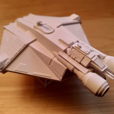 Mô hình Star Wars Ghost VCX 100 với tàu con Phantom I