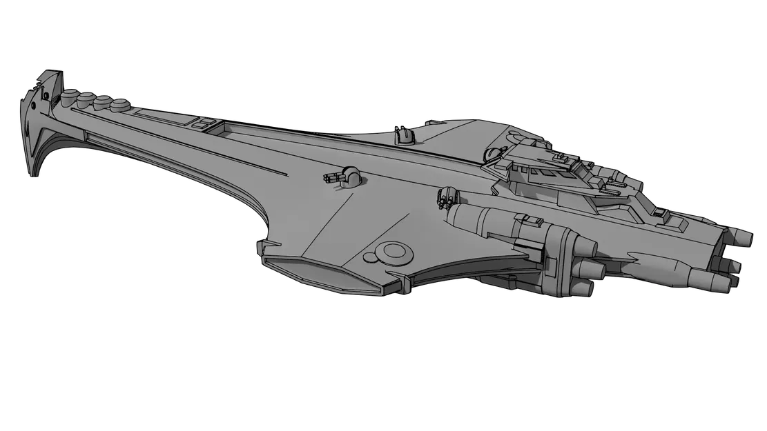 Mô Hình Star Wars Cumulus Corsair - Image 3