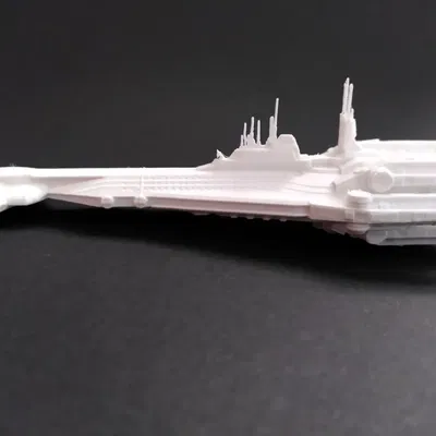 Mô Hình Tàu Tuần Dương Star Wars MPO 1400 lớp Purgill