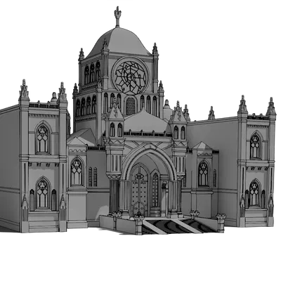 Mô hình Thư viện Bonesborough từ The Owl House