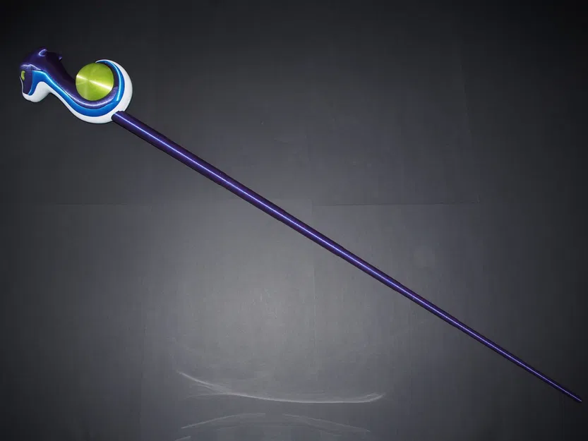 The Owl House Stringbean Palisman collapsing staff - Image 3