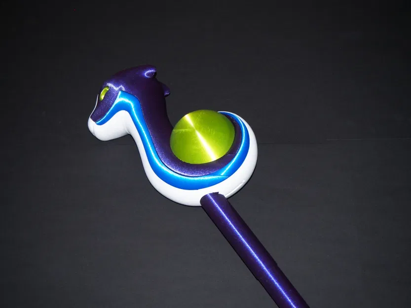 The Owl House Stringbean Palisman collapsing staff - Image 4