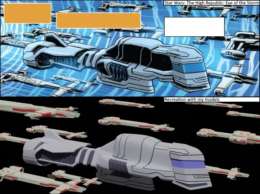 Tàu Tuần Dương High Republic từ Star Wars - Image 8