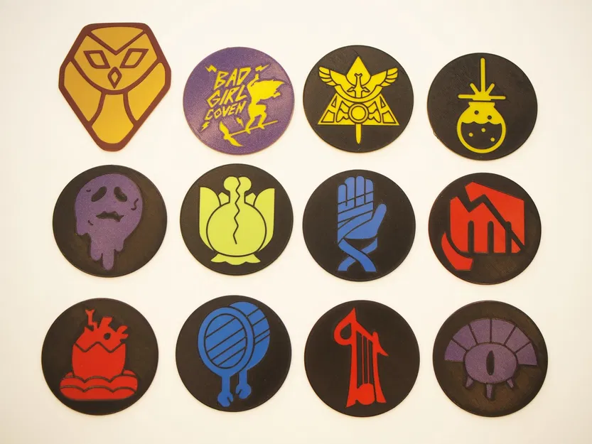 Đế Lót Ly Coven Sigil The Owl House - Image 1