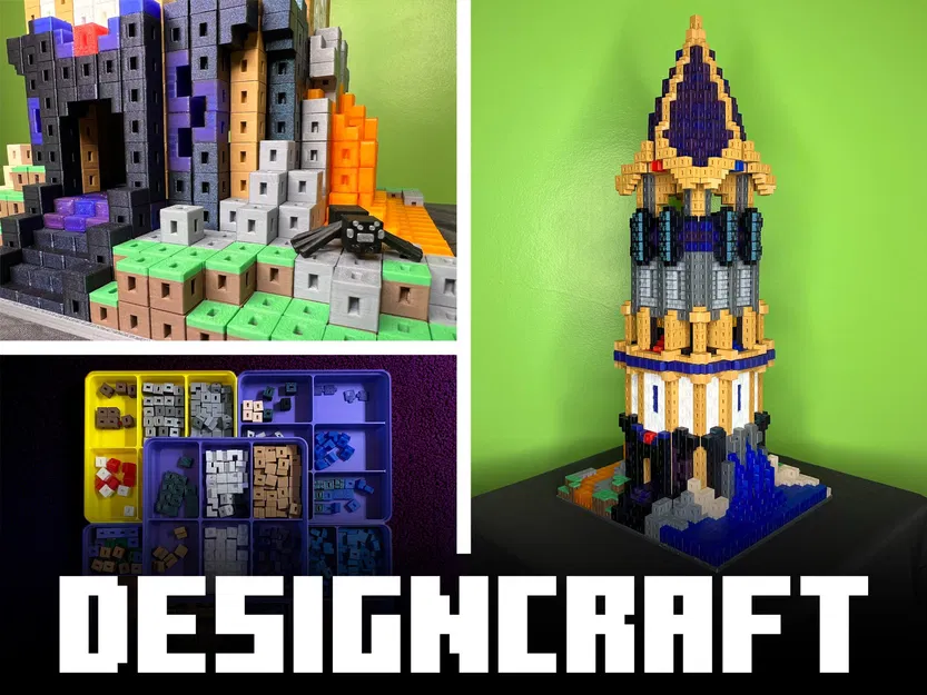 DesignCraft - Khối Xây Dựng Phong Cách Minecraft - Image 1
