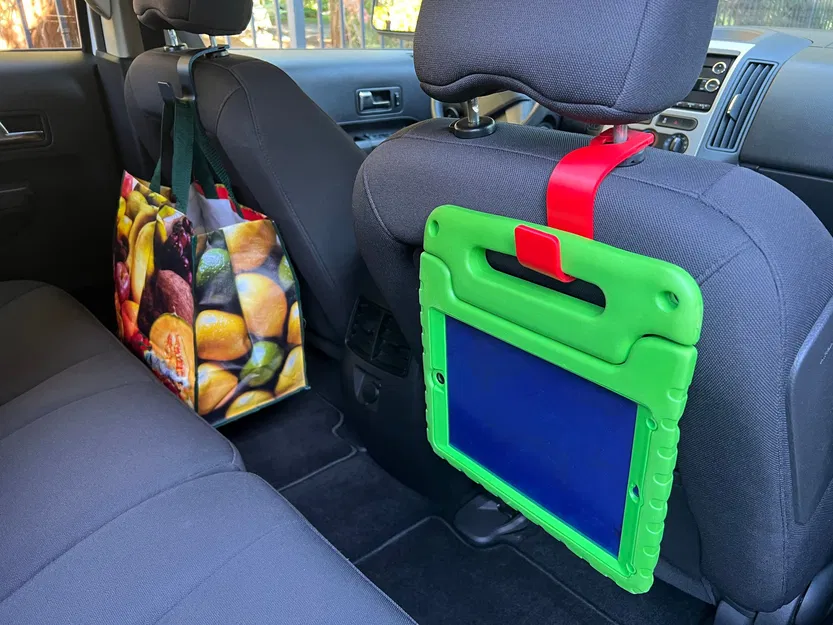 Móc Treo Tựa Đầu Xe Ô Tô Có Chốt Xoay - Image 1