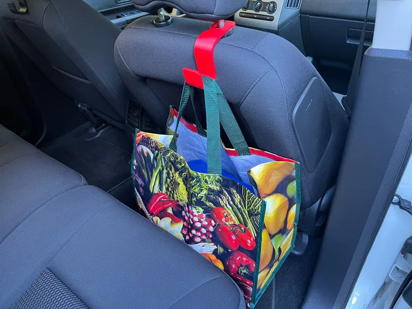 Móc Treo Tựa Đầu Xe Ô Tô Có Chốt Xoay - Image 2