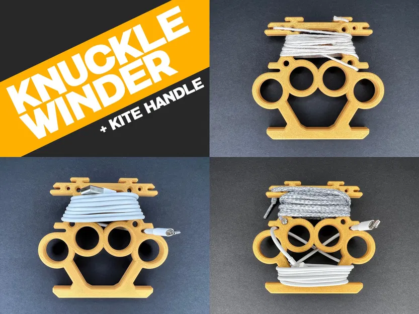 Dây Cuốn Khớp + Tay Cầm Diều + Chỗ Giữ Dây, Cáp - Image 1