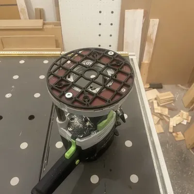 Đế máy phay cho lỗ tròn MFT hoàn hảo - Festool, Makita, Bosch, Triton