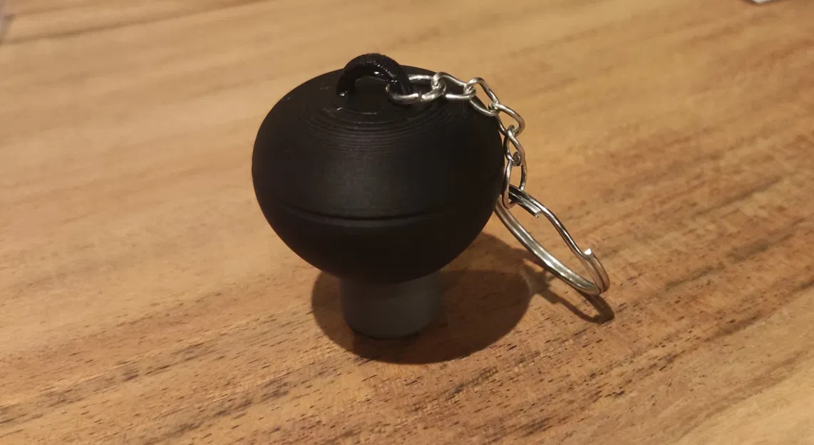 Móc khóa vỉ nướng Weber BBq 3D - Image 1