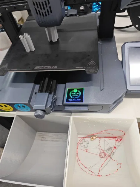 Thùng rác máy in đơn giản - Image 1