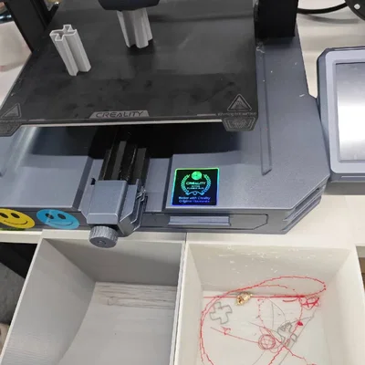 Thùng rác máy in đơn giản