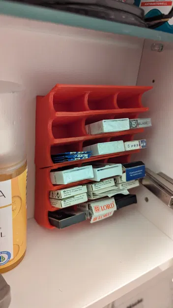 Kệ Đựng Dao Cạo Hai Lưỡi, Tùy Chỉnh Kích Thước - Image 1