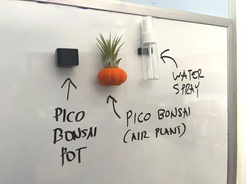 Pico Bonsai: Hanging gardens for Whiteboards, Fridges or any magnetic surface. - Image 1