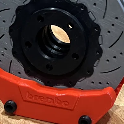 Hub for Disc Brake Coaster Set