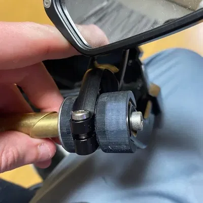 Chắn Gù Tay Lái & Gương Chiếu Hậu Cho KTM SuperDuke