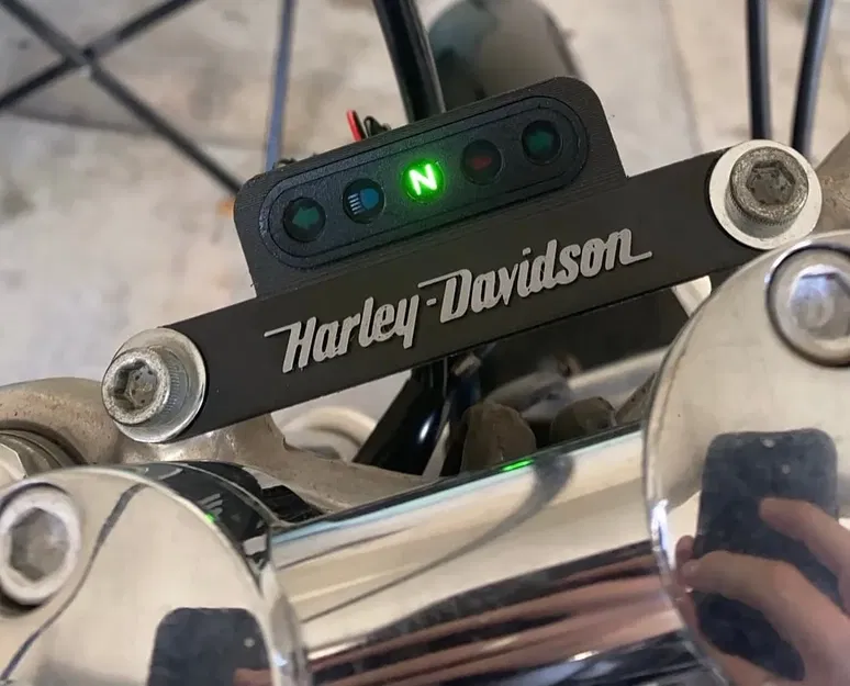 Giá đỡ đèn LED cho Harley Dyna Super Glide - Image 1