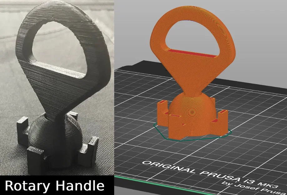 Tay Cầm Xoay Cho Rổ, Treo Đồ Trang Sức - Image 1