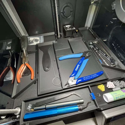 Creality K1 chamber storage trays