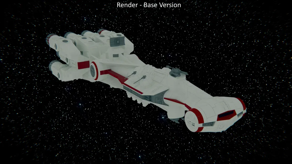 Mô Hình Star Wars: Tàu CR90 Corvette - Image 2