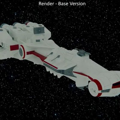 Mô Hình Star Wars: Tàu CR90 Corvette