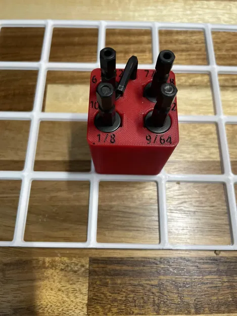 Hộp Đựng Mũi Khoét Lỗ Snappy Chuẩn Gridfinity - Image 1