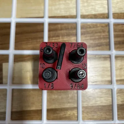 Hộp Đựng Mũi Khoét Lỗ Snappy Chuẩn Gridfinity