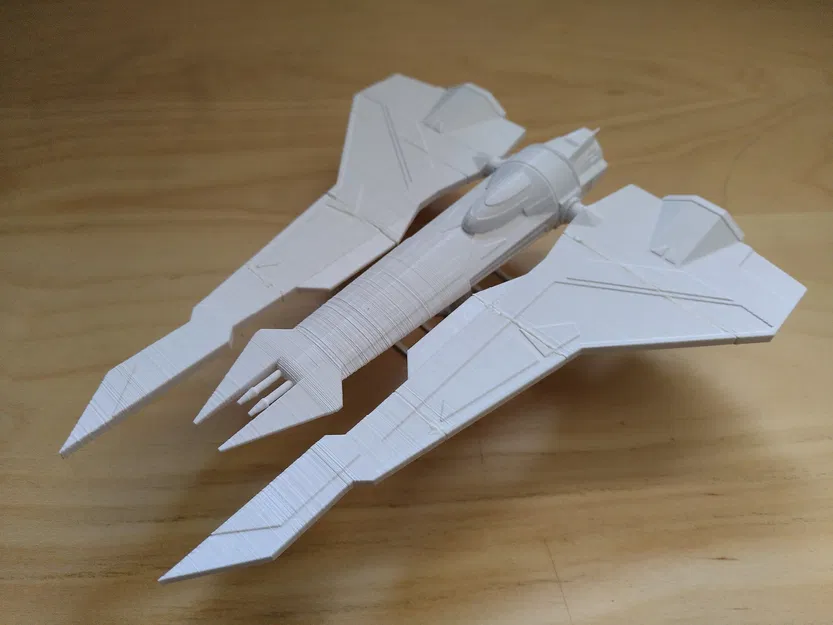 Star Wars Kom'rk/Gauntlet Fighter Tỷ Lệ 1:270 - Image 1