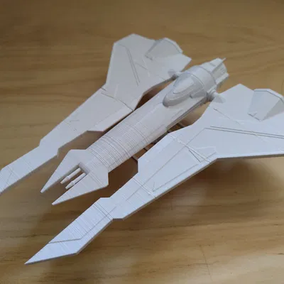 Star Wars Kom'rk/Gauntlet Fighter Tỷ Lệ 1:270