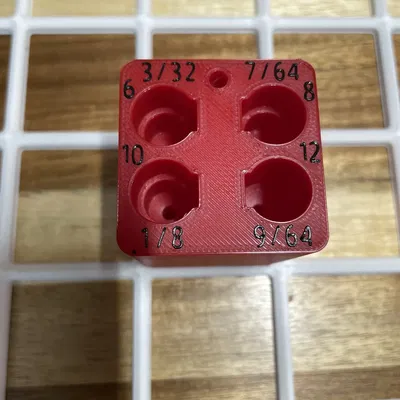 Hộp Đựng Mũi Khoét Lỗ Snappy Chuẩn Gridfinity