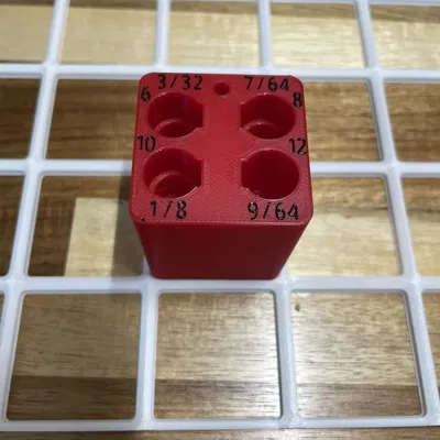 Hộp Đựng Mũi Khoét Lỗ Snappy Chuẩn Gridfinity