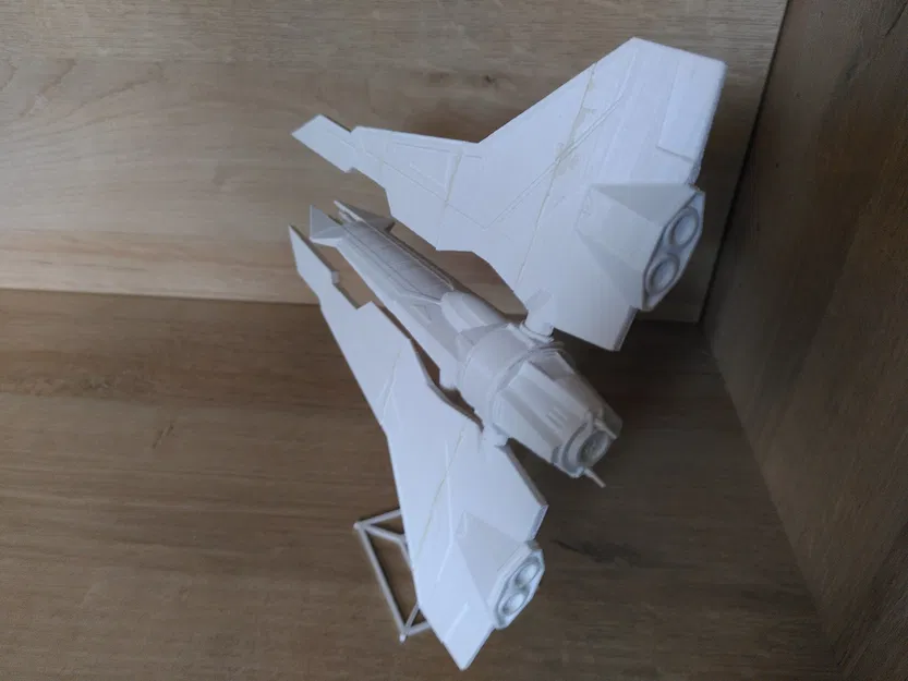 Star Wars Kom'rk/Gauntlet Fighter Tỷ Lệ 1:270 - Image 5