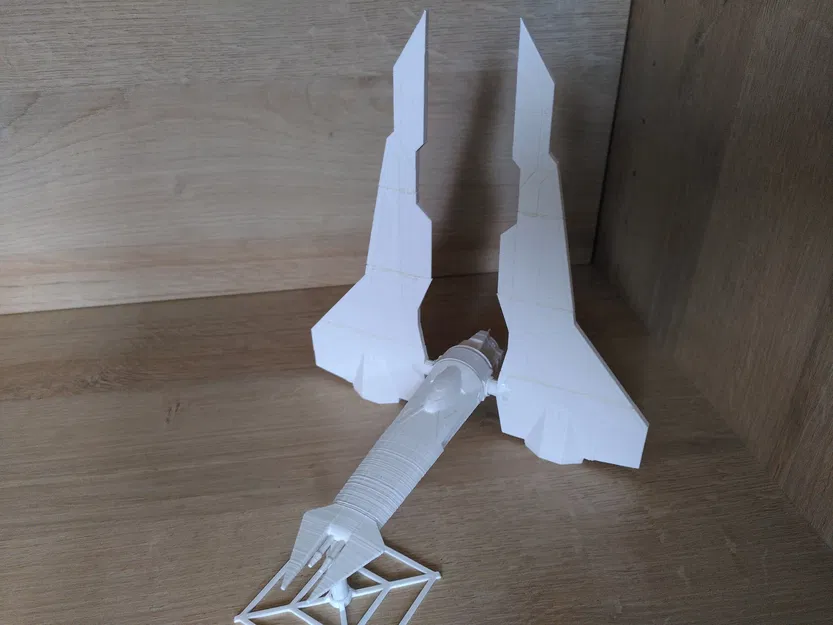 Star Wars Kom'rk/Gauntlet Fighter Tỷ Lệ 1:270 - Image 7