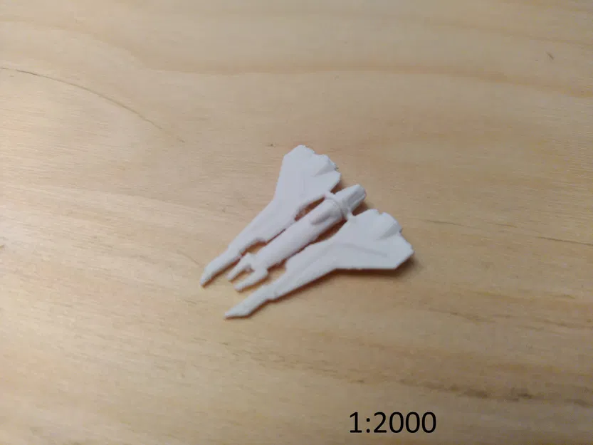 Star Wars Kom'rk/Gauntlet Fighter Tỷ Lệ 1:270 - Image 8