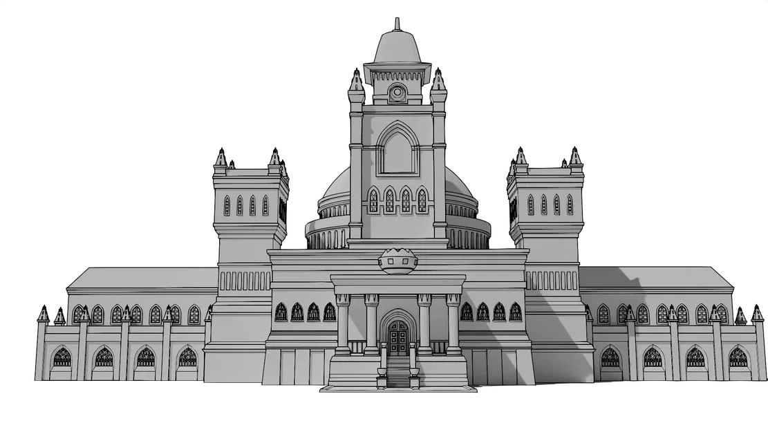 Mô hình Trường Hexside trong The Owl House - Image 3