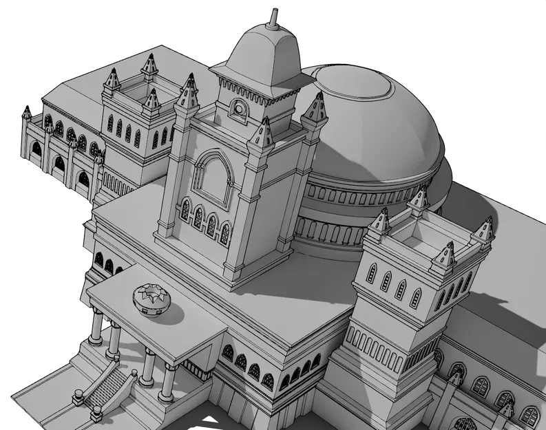 Mô hình Trường Hexside trong The Owl House - Image 5