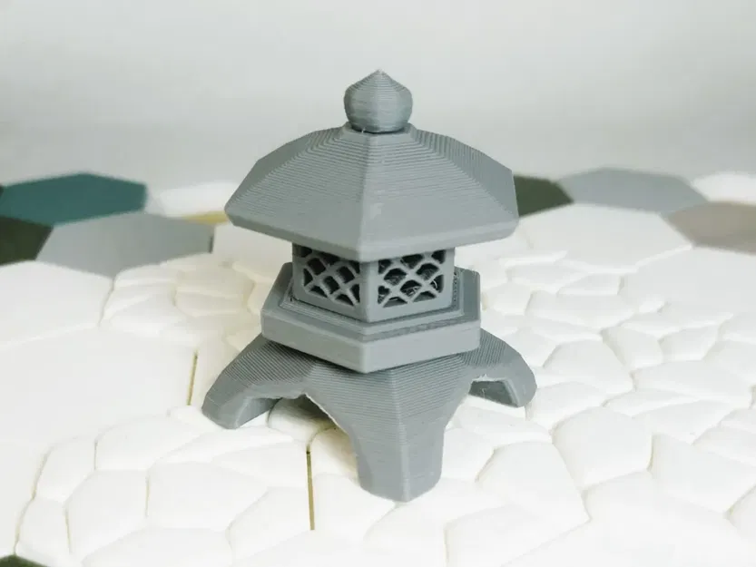 Đèn Đá Phong Cách Low-poly - Image 1