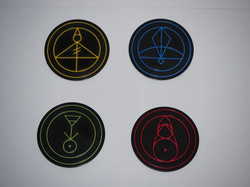 The Owl House Glyph Coaster - Image 1