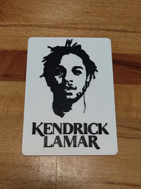 Tranh Treo Tường Hình Chân Dung Kendrick Lamar - Image 1