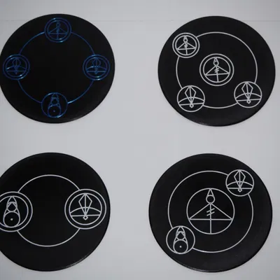 The Owl House Glyph Coaster