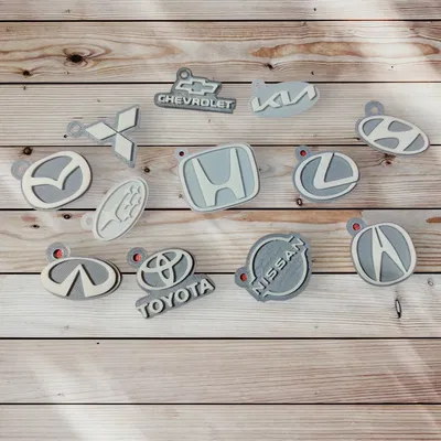 Móc Khóa Logo Xe Hơi Đẹp Mắt