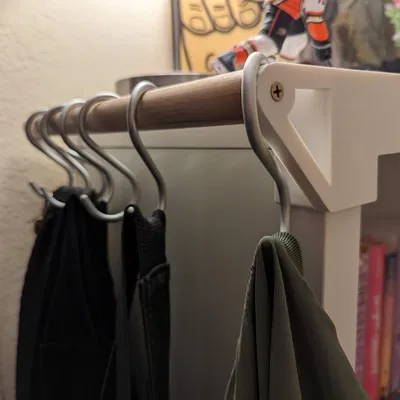 Móc Treo Quần Áo Cho Kệ Ikea Kallax