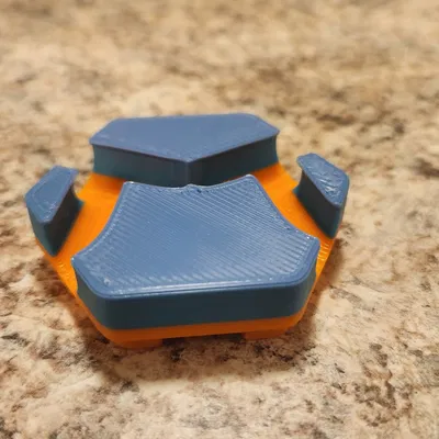 Hextraction Newton's Cradle Tile No Supports Remix