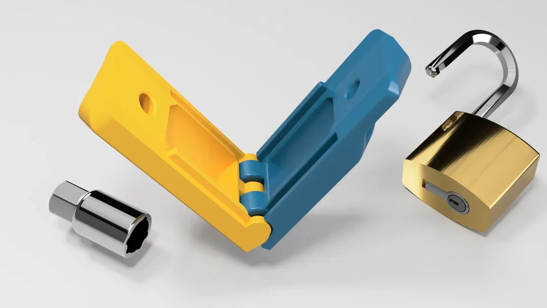 Hộp Bảo Mật Chìa Khóa Ốc Bánh Xe - Image 3