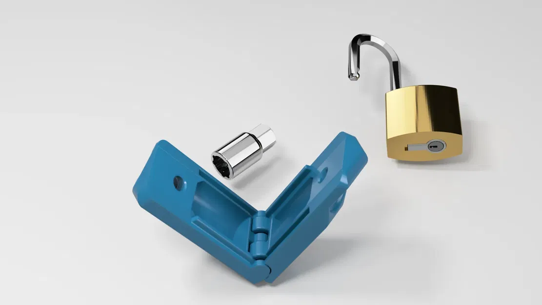 Hộp Bảo Mật Chìa Khóa Ốc Bánh Xe - Image 7