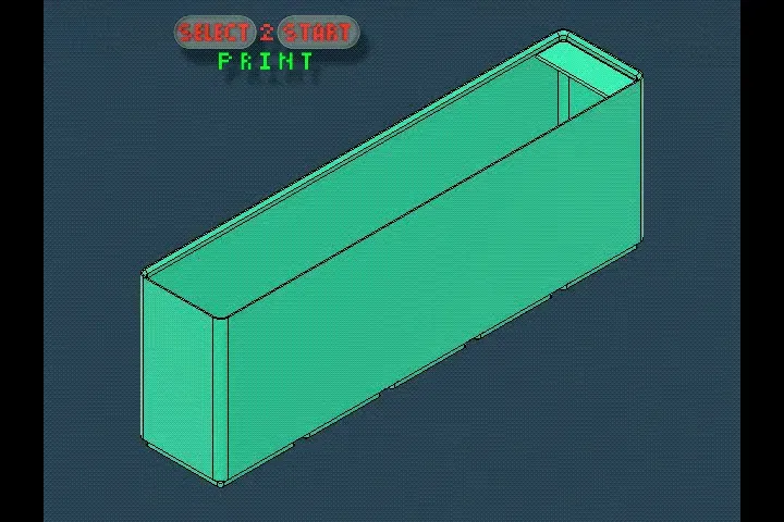 Hộp 5x1x10 | Nhãn | Gridfinity | Tổ chức bàn làm việc | Dụng cụ | In dễ dàng - Image 1