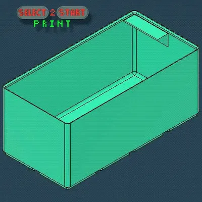 Hộp 4x2x10 | Nhãn | Gridfinity | Dụng Cụ Bàn Làm Việc | In Theo Yêu Cầu