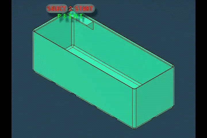 Hộp 2x5x10 | Nhãn dán | Gridfinity | Tủ đựng đồ văn phòng | Dụng cụ | In dễ dàng - Image 1