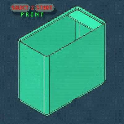 Hộp 2x2x10 | Nhãn | Gridfinity | Kệ Sắp Xếp Bàn | Dụng Cụ | in2lần