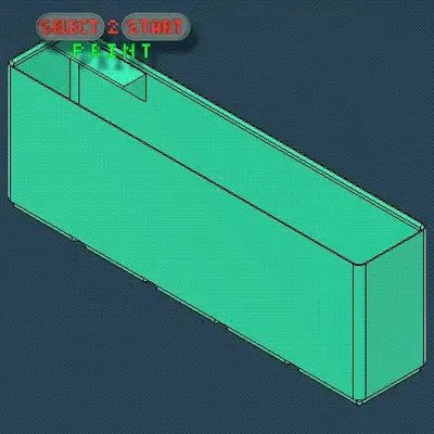 Hộp 2x1x10 | Nhãn | Gridfinity | Dụng cụ tổ chức bàn làm việc | select2stertPrint